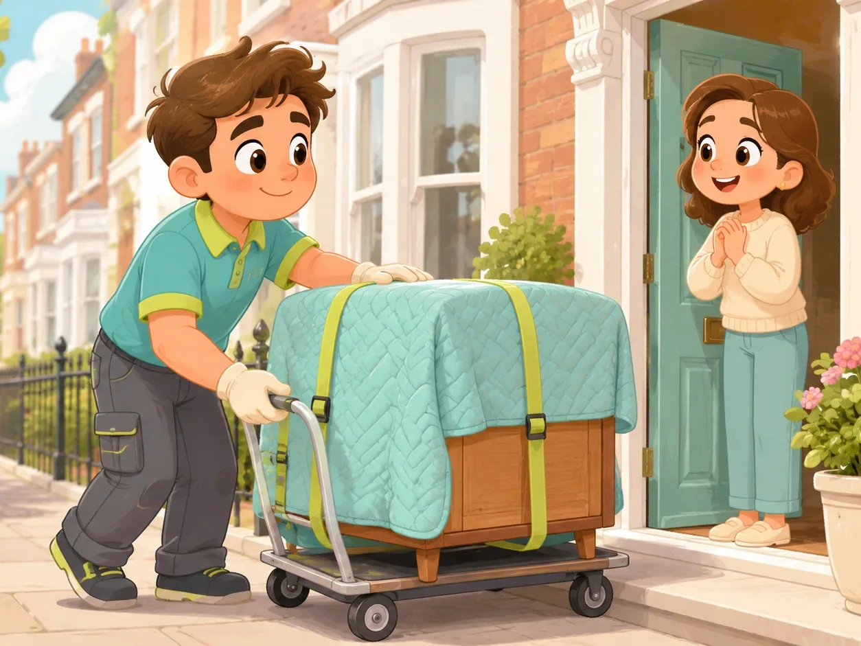 Single Item Transport in Barking by Alpha Movers